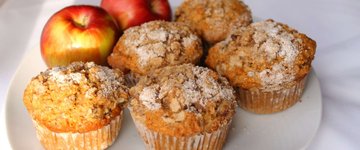 Applesauce Oatmeal Muffins