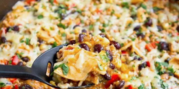 Ground Turkey Enchilada Skillet Meal