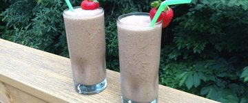 Chocolate-covered Strawberry Smoothie