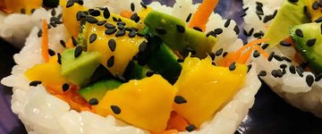Garden Sushi Cups – Vegan Sushi