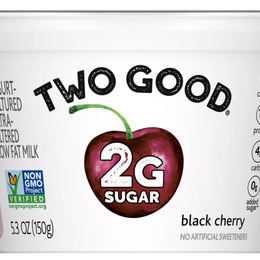 Two Good Cherry Low Fat Greek Yogurt