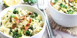 Warm Quinoa Salad with Apple and Kale