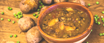 Aloo Mutter (Gluten Free, Vegan)