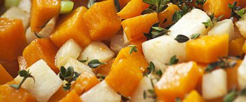 Roasted Butternut Squash and Celery Root