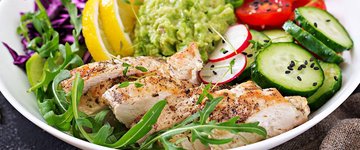Chicken Taco Salad Bowl