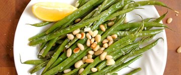 TNT Green Beans with Toasted Pine Nuts