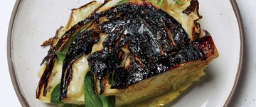 Blackened Cabbage with Kelp Brown Butter
