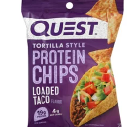 Quest Loaded Taco Tortilla Style Protein Chips