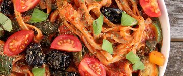 Mediterranean Vegetable Spaghetti