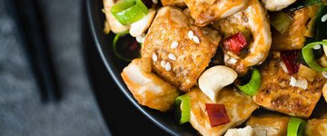 Cashew Tempeh Stir-Fry
