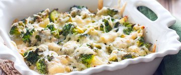 Chicken Broccoli Casserole with Cremini Mushrooms