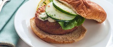 Mexican Fish Burgers with Paprika Mayo