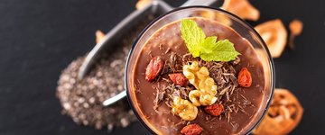 Chocolate Coconut Chia Pudding