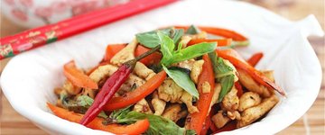 Thai Basil Shrimp & Chicken