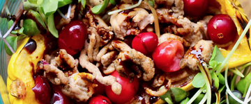 Turkey Squash Cranberry Bowl