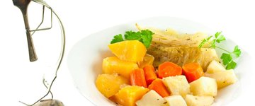 Greek Style Oven Roasted Rutabaga