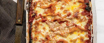 Swiss Chard, Eggplant & Mushroom Lasagna