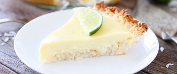 Coconut Key Lime Pie