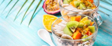 Cereal with Tropical Fruit
