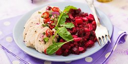 Beet Salad with Chicken