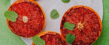Spiced Broiled Grapefruit