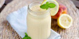 Paleo Peach Coconut Smoothie