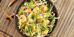 Teriyaki Shrimp Asian Salad