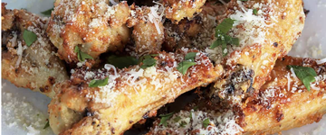 Garlic Parmesan Wings (Air Fryer + Oven)