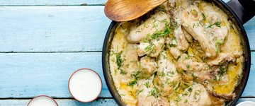 Slow Cooker Chicken Stroganoff (Bariatric)
