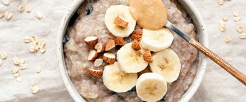 Apple Banana Peanut Butter & Honey Oatmeal
