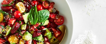 Avocado Strawberry Caprese