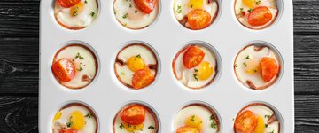 DA - Proscuitto Wrapped Mini Frittata Muffins
