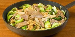Stir-Fried Beef and Mung Beans ( Copy )