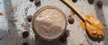 Chocolate Peanut Butter Chia Pudding