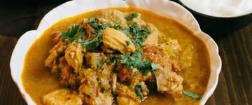 Instapot Kerala Coconut Chicken Curry