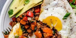 Tex-Mex Sweet Potato Hash