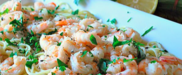 Spaghetti with Shrimp Scampi