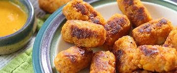 Butternut Tots with Maple Mustard ( Copy )