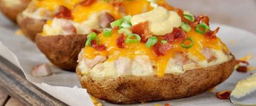 Turkey Stuffed Twice-Baked Potatoes