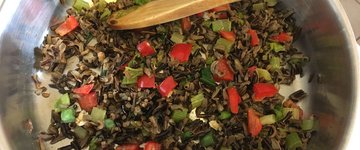 Wild Rice & Veggie Salad (Warm or Cold)
