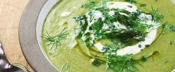 Asparagus and Tarragon  (Dairy-Free) Soup