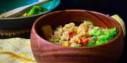 10-Minute Vegan and Gluten Free Rice for One