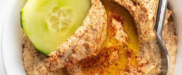 Roasted Cauliflower Hummus Recipe