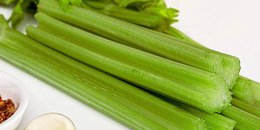 Celery Sticks and Cucumber Slices