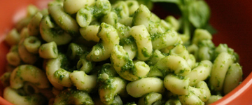 Basil-Spinach Pesto with Gluten-Free Pasta