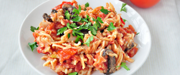 Crock Pot Spaghetti & Vegetables
