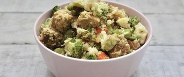 Tempeh Cauliflower Fried Rice