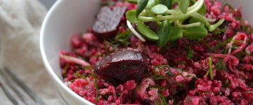 Roasted Beat and Quinoa Salad
