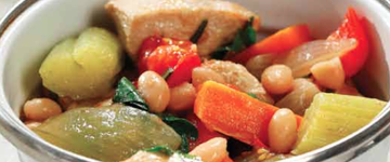 Chunky Chicken, Vegetable & Rosemary Stew