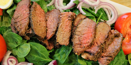 Garlic Herb Steak Salad
